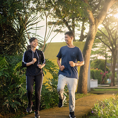 Jogging Track Rumah Serang